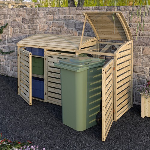 Rowlinson timber double - timber, bin