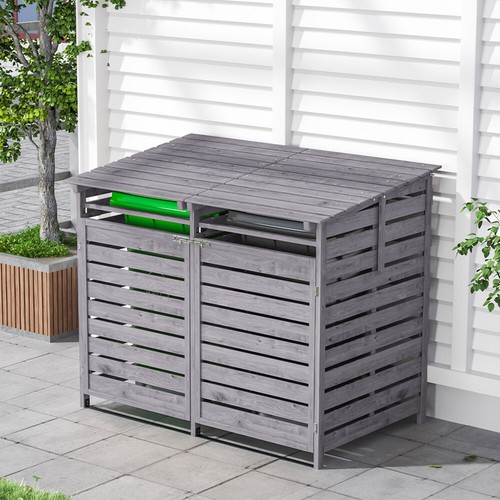 Outdoor lockable wheelie bin - outdoor,