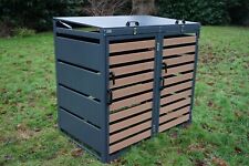 Wheelie Bin Storage -Double
