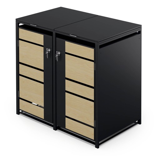 Dustbins with lids - bin, storage