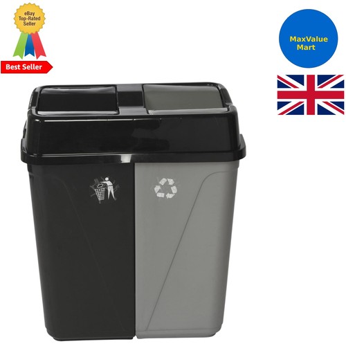 Contemporary 100l duo waste - contemporary,
