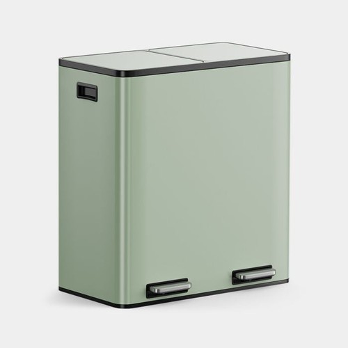 Vonhaus 60l sage green double - 60l,