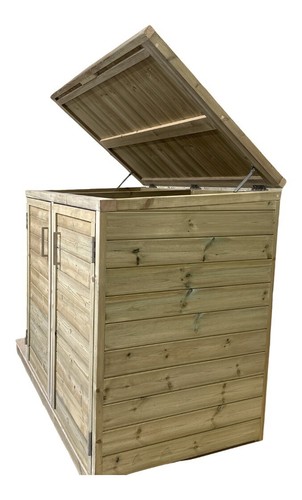 Double bin store wheelie - double,