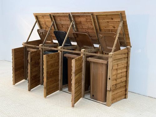 Wheelie bin store - wheelie,