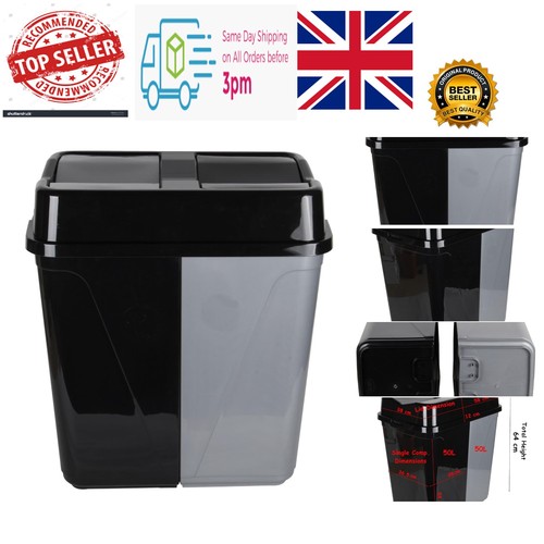 Double rubbish waste - double,